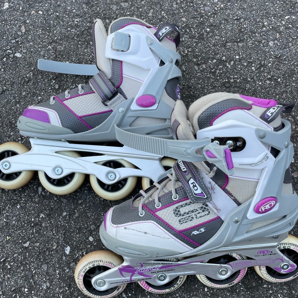 Roller blades or Inline skates - purple